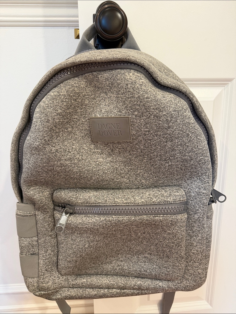 Dagne Dover Men's Heathered Gray Backpack